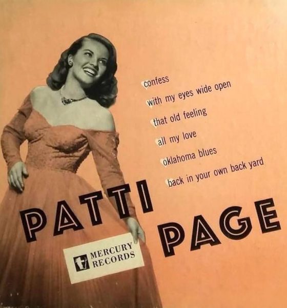 Patti Page ‘Confess’ EP artwork - Courtesy of UMG