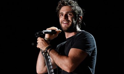 Thomas Rhett photo by Rick Diamond and Getty Images for Shock Ink