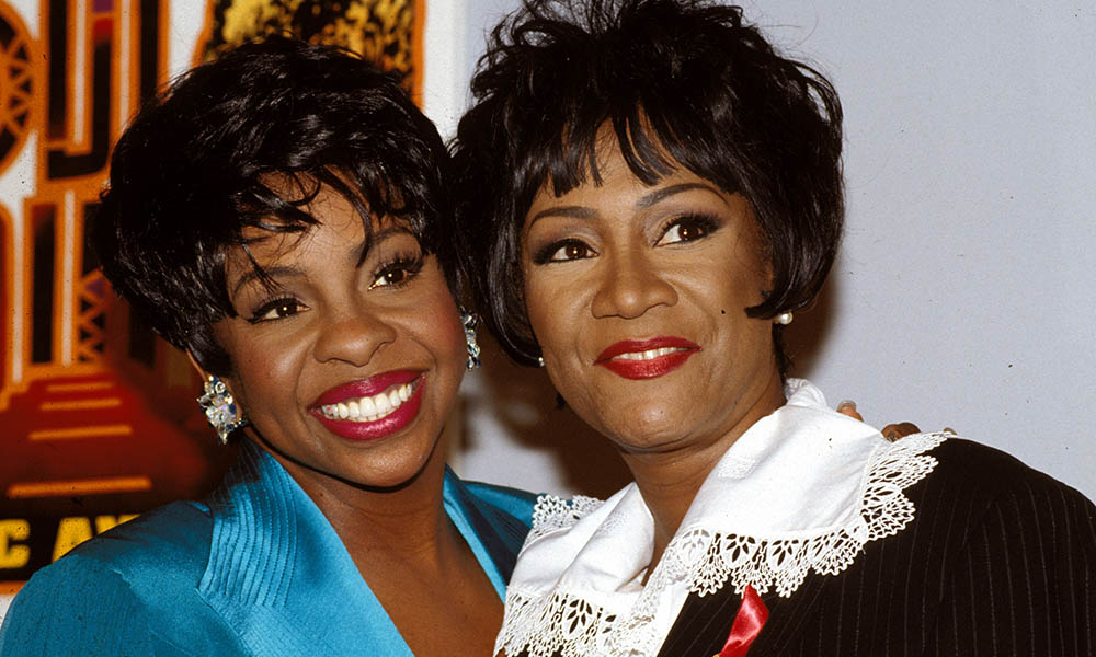 Gladys Knight and Patti LaBelle at the 1994 Soul Train Music Awards.