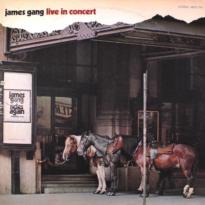 James Gang 'Live In Concert' artwork - Courtesy: UMG