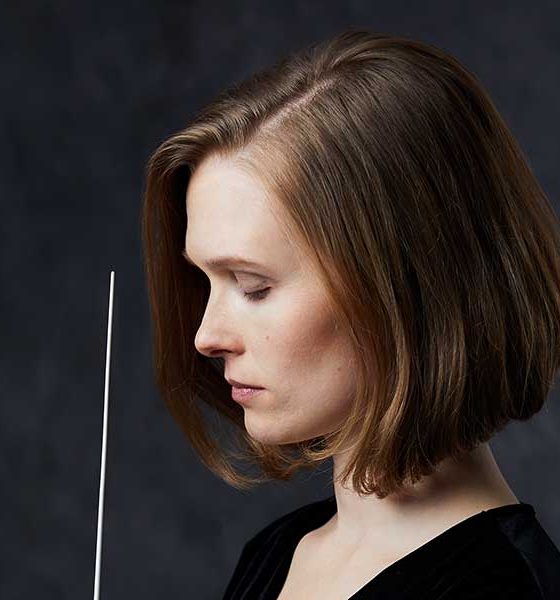 Photo of conductor Mirga Grazinyte-Tyla