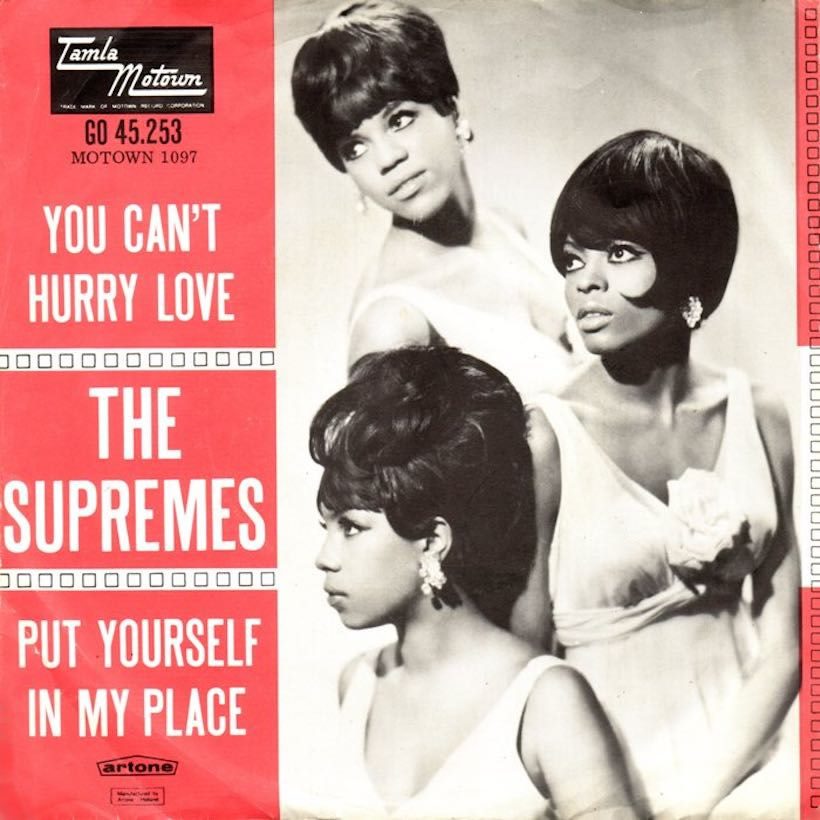 Supremes 'You Can’t Hurry Love' artwork - Courtesy: UMG