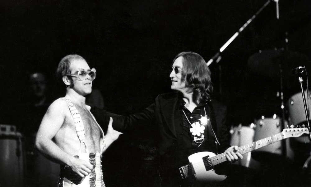 Elton John John Lennon GettyImages 85000841