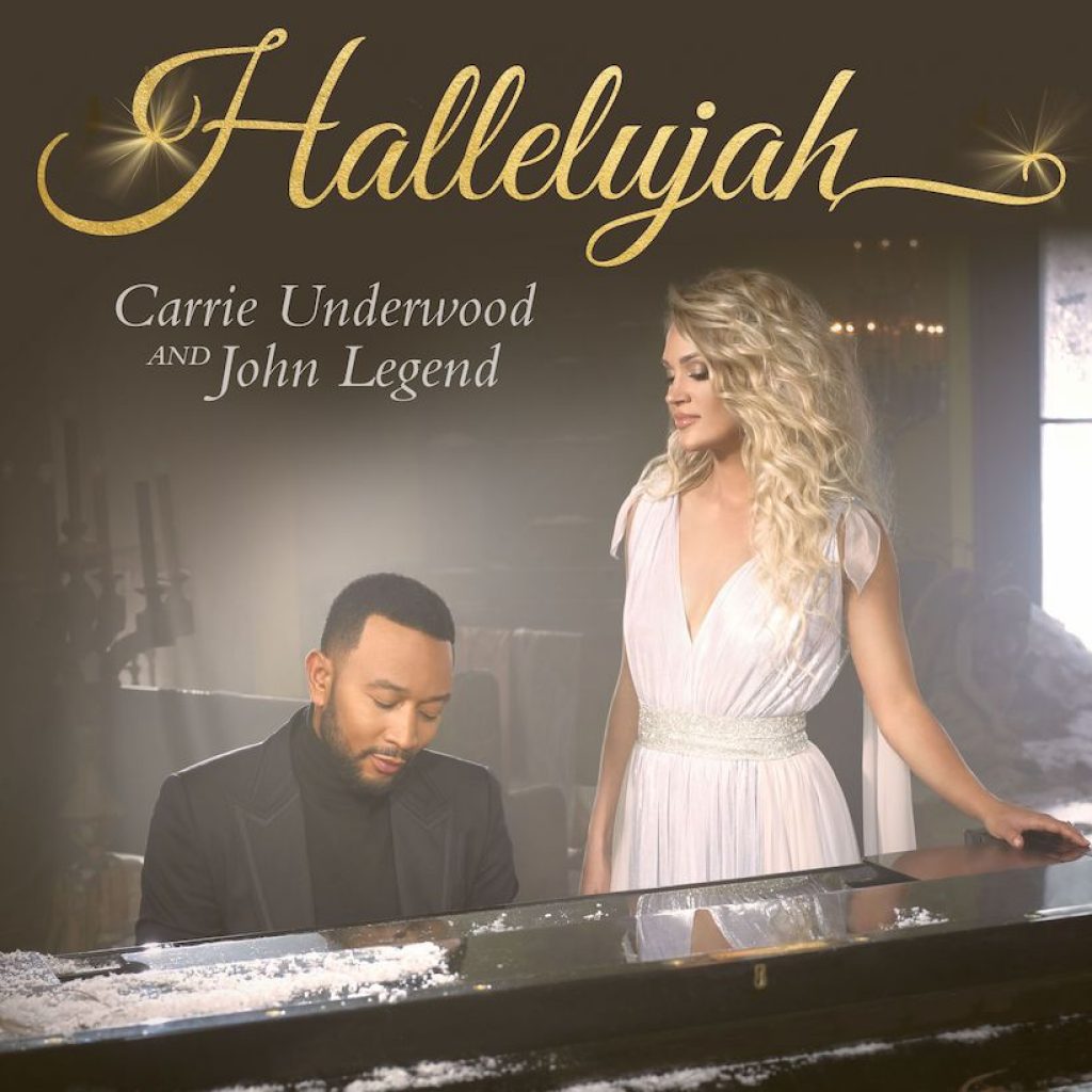 Watch Carrie Underwood And John Legend's Festive 'Hallelujah' Video