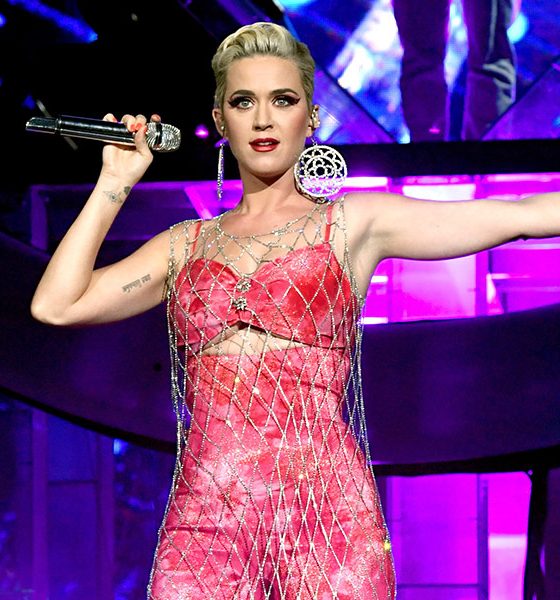 Katy Perry photo by Rich Fury and Getty Images