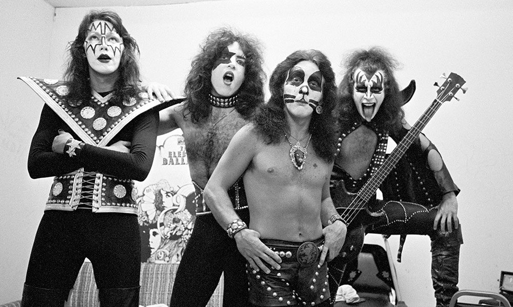 Kiss photo by Tom Hill and WireImage