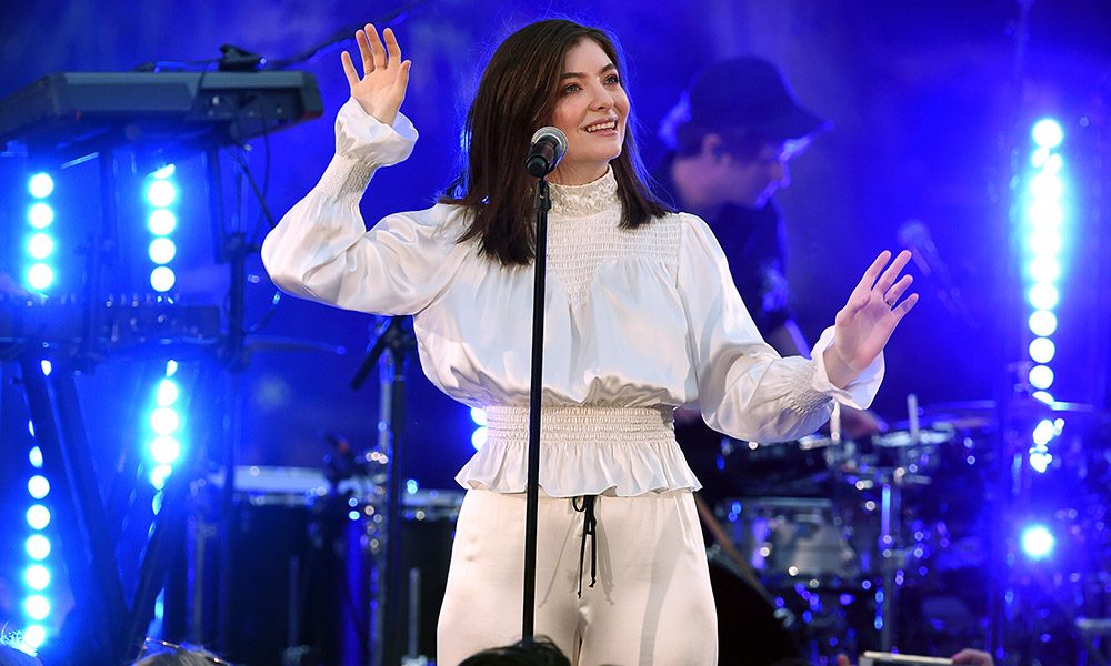 Lorde photo by Kevin Winter and Getty Images