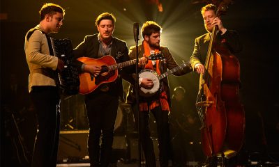 Mumford & Sons photo by Kevin Mazur and WireImage