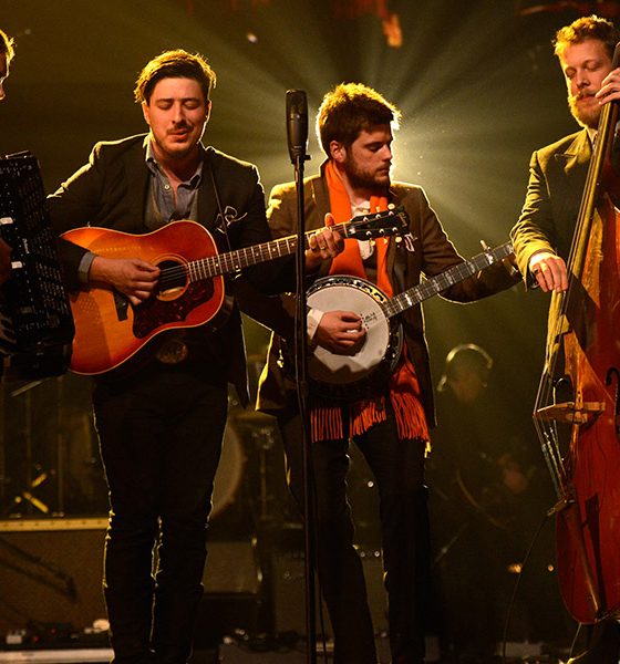 Mumford & Sons photo by Kevin Mazur and WireImage