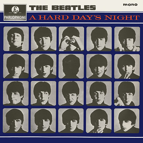 A Hard Day's Night plattencover