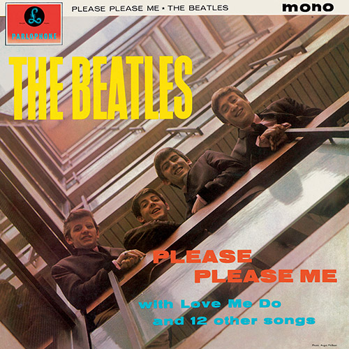 The Beatles Please Please Me Plattencover
