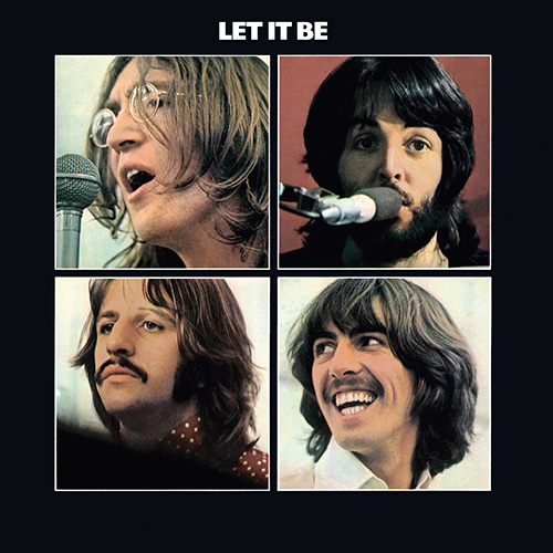 The Beatles - Let It Be Plattencover