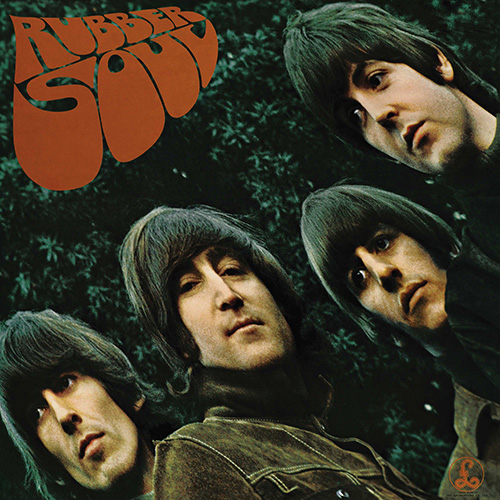 The Beatles Rubber Soul Plattencover