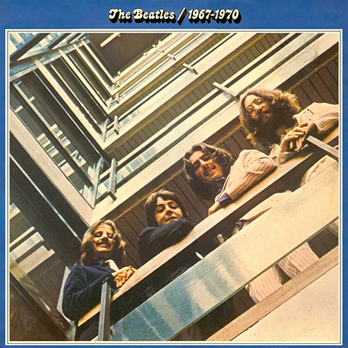 The Beatles - Rot & Blau Plattencover