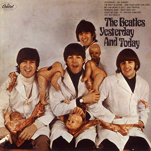 The Beatles - Yesterday and Today Plattencover