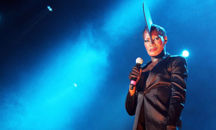 Grace Jones On Stage