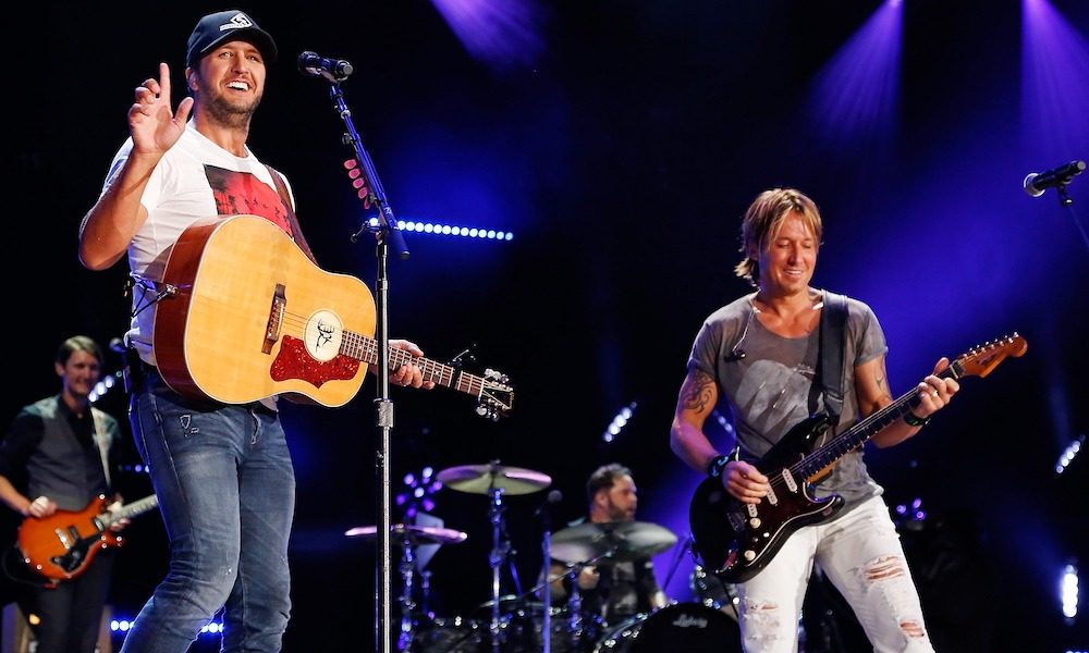 Luke Bryan and Keith Urban CMA Fest