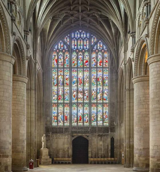 interior of cathedral