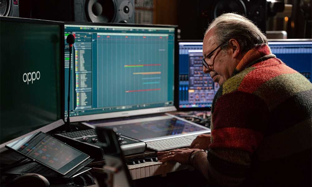 Hans Zimmer studio photo