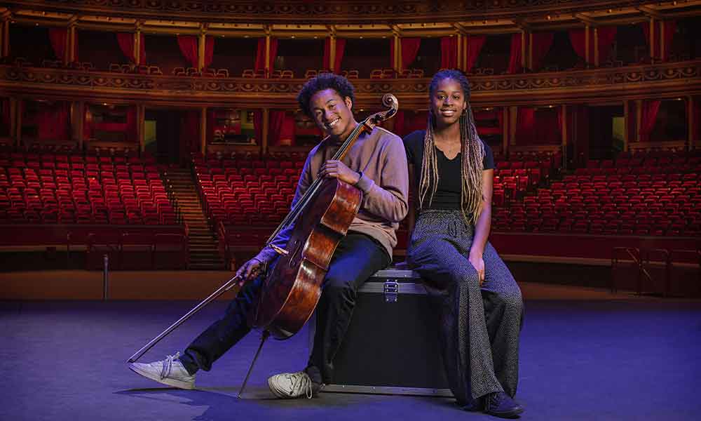 Sheku and Jeneba Kanneh-Mason at BBC Proms 2021