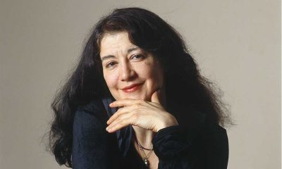 Photo of pianist Martha Argerich