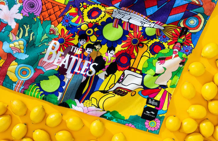 Beatles Yellow Submarine towel