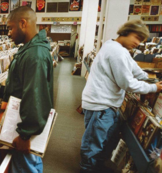 DJ Shadow Endtroducing album cover