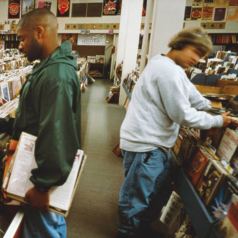 DJ Shadow Endtroducing album cover