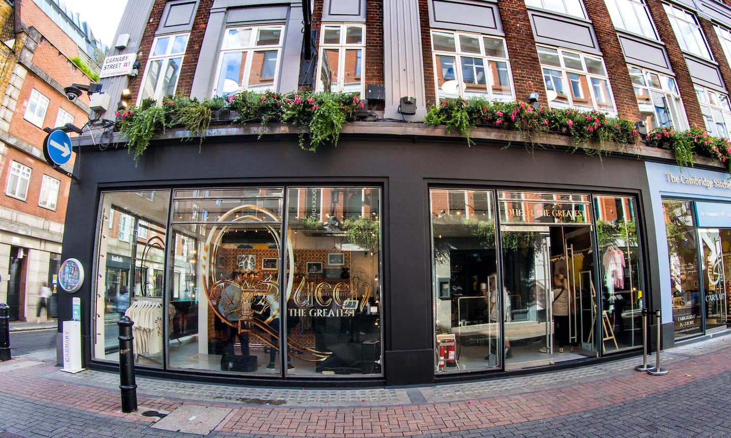 Explore The Immersive Queen Pop-Up Store On London's Carnaby Street