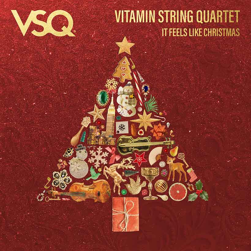 Vitamin String Quartet It Feels Like Christmas cover