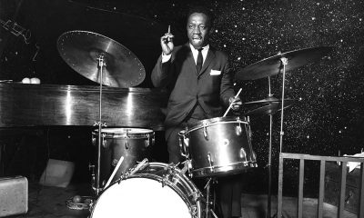 Art Blakey performing