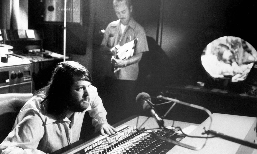 Brian Wilson, producing music for the Beach Boys