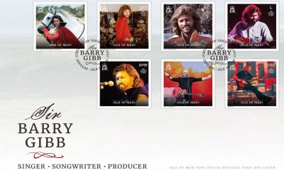 Barry Gibb stamps: Isle Of Man Post Office