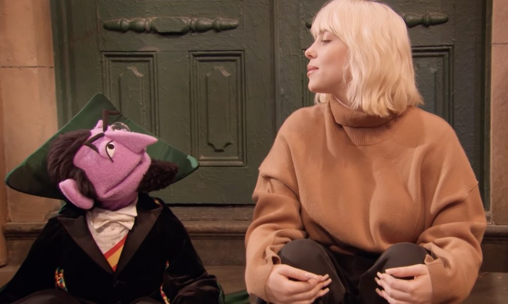 Billie Eilish And The Count Sing ‘Happier Than Ever’ On ‘Sesame Street’