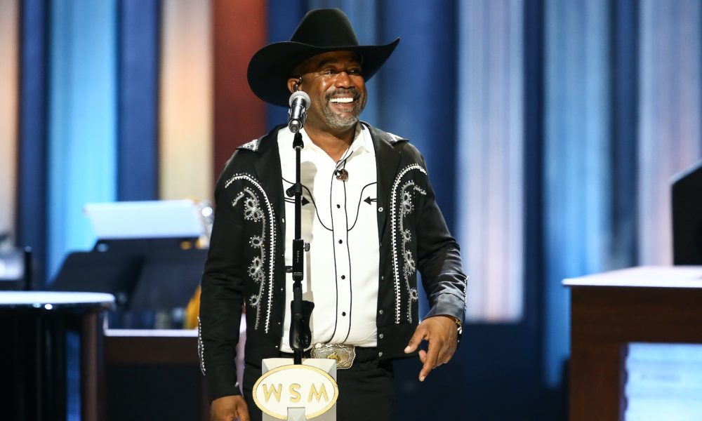 Darius Rucker performs at the Grand Ole Opry's 5000th Show on October 30, 2021. Photo: Terry Wyatt/Getty Images
