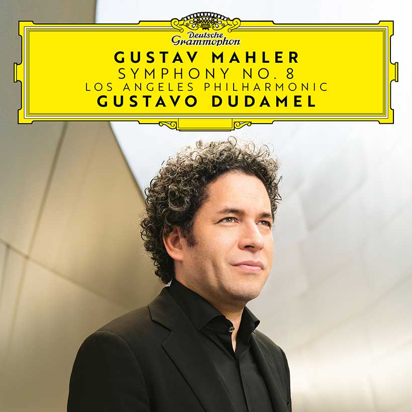 Gustavo Dudamel Mahler Symphony No 8 album cover
