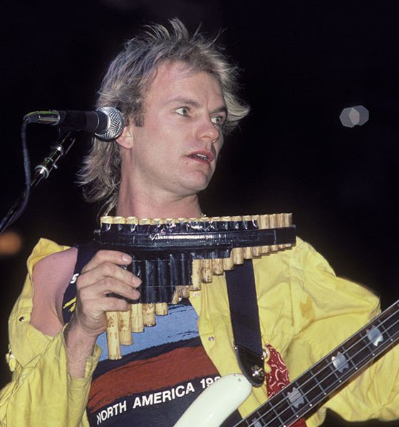 Sting, frontman of the band behind the best album of 1983
