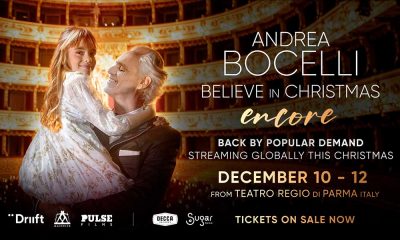Andrea Bocelli Believe In Christmas Encore poster