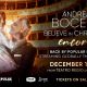 Andrea Bocelli Believe In Christmas Encore poster