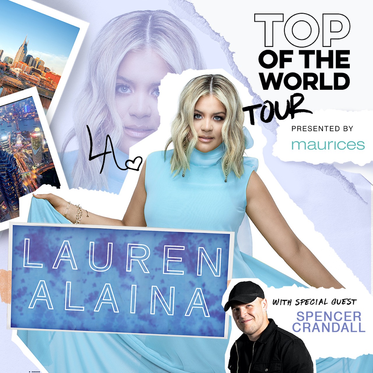 Lauren Alaina Announces Headlining ‘Top Of The World Tour’ For 2022