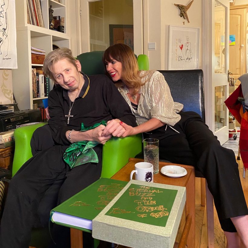 Shane MacGowan and Victoria Mary Clarke. Photo: Rain Street and Infinitum Nihil