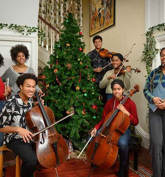 The Kanneh-Mason - Christmas photo