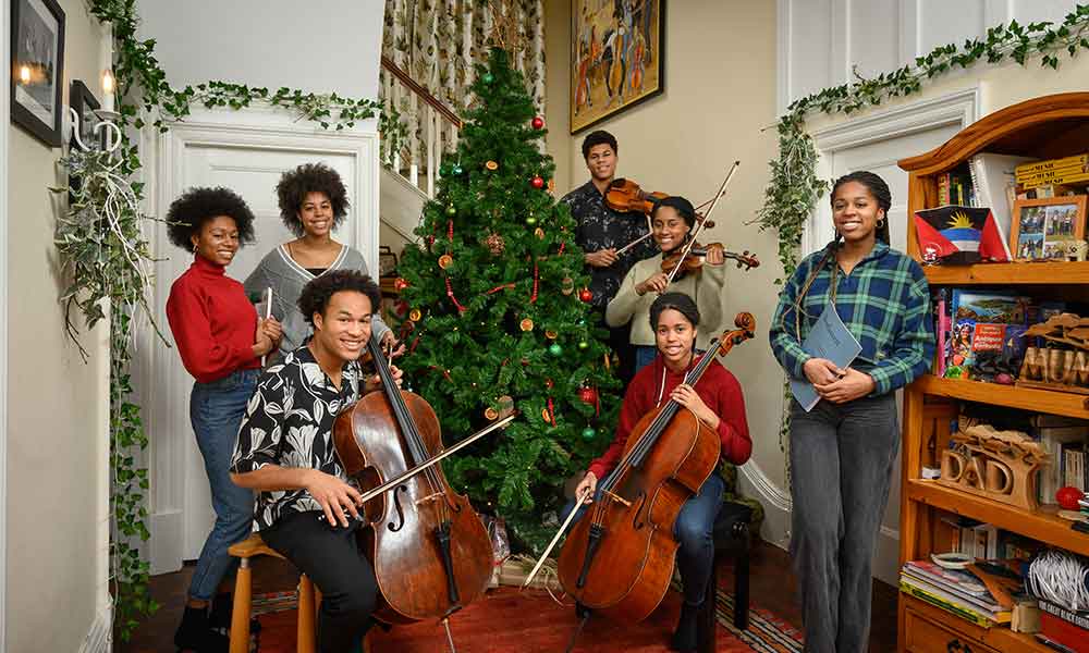 The Kanneh-Mason - Christmas photo