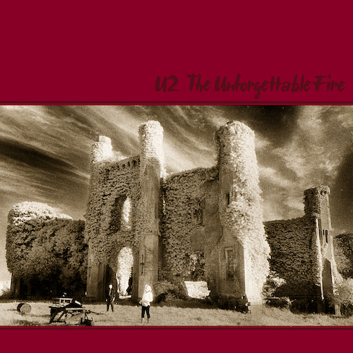U2 The Unforgettable Fire album cover
