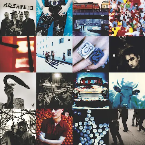 U2 Achtung Baby album cover