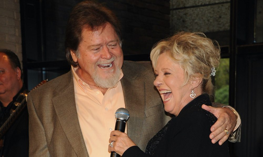 Dallas Frazier with Connie Smith in 2011 in Nashville. Photo: Rick Diamond/Getty Images for BMI