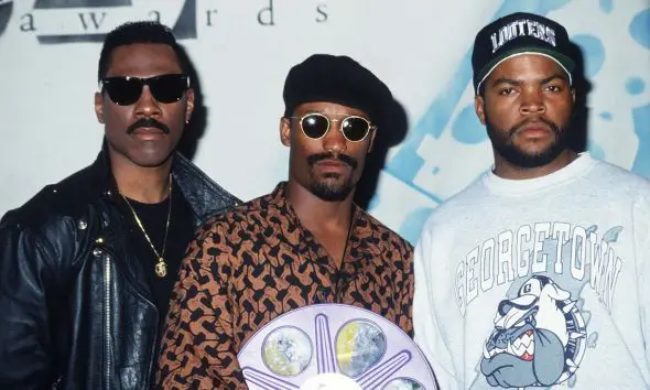 Eddie Murphy, John Singleton, and Ice Cube