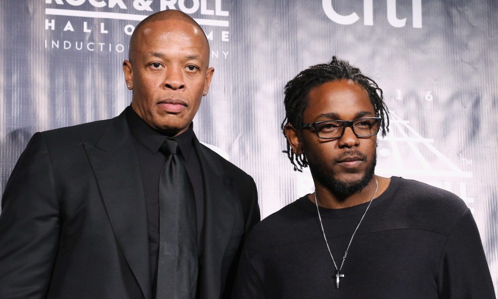 Kendrick Lamar and Dr. Dre - Photo: Jim Spellman/WireImage for Rock and Roll Hall of Fame