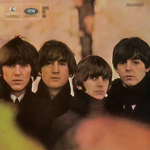 the beatles with the beatles album cover