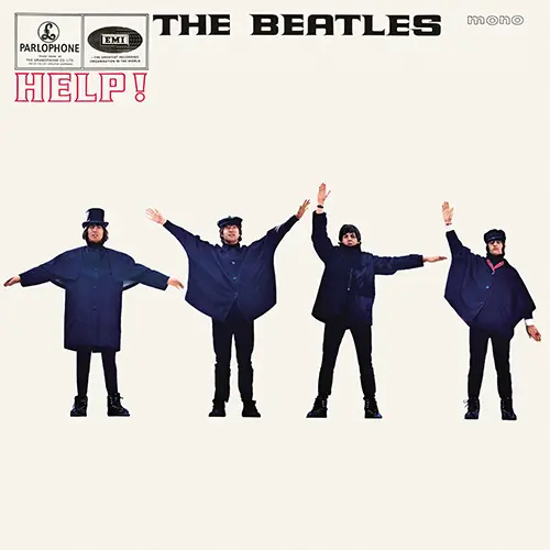 the beatles with the beatles album cover